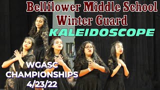 Bellflower MS Guard at Championships 4/23/22