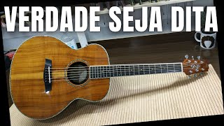 Review violão Seizi Mini Kyoto Solid Abalone | Desmontei e analisei TUDO