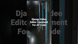 Video Editor With Python Django #pythonprogramming #python #pythonforbeginners #programming #shorts