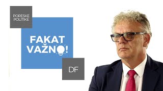 Poreske politike, Demokratska fronta - DF (Dževad Adžem)