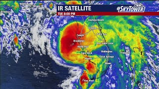 Hurricane Elsa forecast update Tuesday night