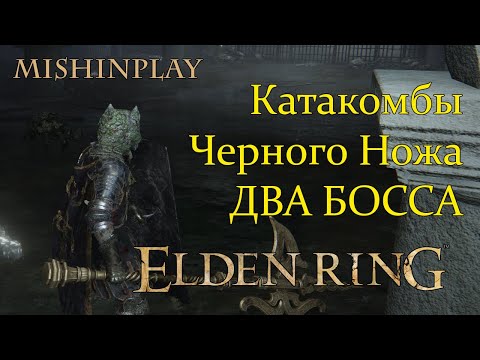 Elden Ring Катакомбы Черного Ножа ДВА БОССА
