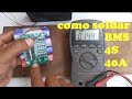 como cargar baterias de litio 18650, con BMS 4S 16.8V  balanceado