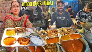 I tried J \u0026 K's Authentic Veg Cuisine 😍 Chef from Japan sells Dhaba Food, India's 1st Dogri Dhaba