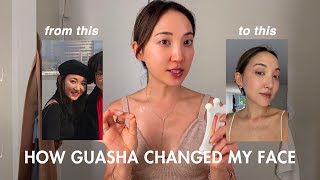 How Guasha Changed My Face | the ultimate follow-along guasha tutorial