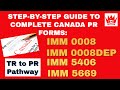 IMM 0008 Generic Application Form For Canada PR Step by Step guide | IMM 5406| IMM 5669| IMM 0008DEP