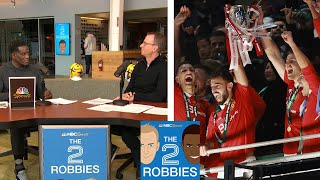 Manchester United win 2023 EFL Cup, and Tottenham top Chelsea | The 2 Robbies Podcast | NBC Sports