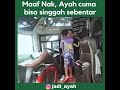 miris kisah sedih driver bus. pengorbanan ayah demi keluarga