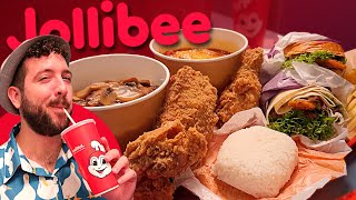 ¡EL CLÁSICO CHICKENJOY! Probando el famoso pollo frito filipino JOLLIBEE por primera vez en España