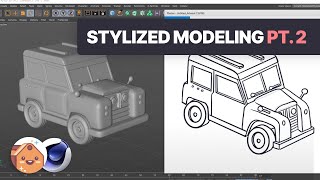 How to Model a Stylized Car | A Happy Toolbox Tutorial