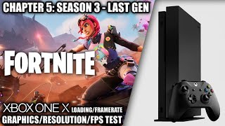 Fortnite: Chapter 5 Season 3 - Xbox One X Gameplay + FPS Test