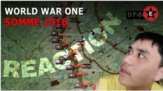 WW1: Battle of the Somme 1916 - (History Learner Reaction)
