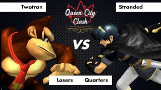 Twotran (DK) vs Stranded (Marth) Loser's Quarters QCC3