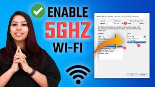 How To Enable 5GHz Wi Fi On Laptop | Change Wi-Fi Band From 2.4GHz to 5GHz