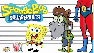 SpongeBob Size Comparison | Biggest SpongeBob Characters Height