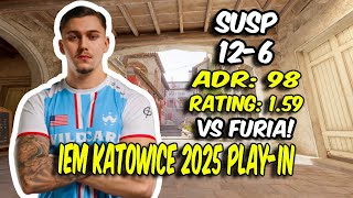 CS2 POV Wildcard susp (12/6) vs FURIA (Inferno) IEM Katowice 2025 Play-in