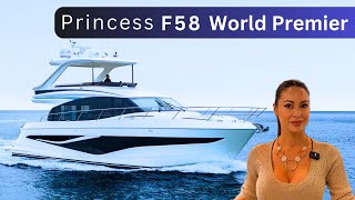 Full Review of the NEW Princess F58 | World Premiere at the Düsseldorf Boat Show 2025