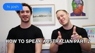 How to Speak Australian Part Two : Abbreviate Names