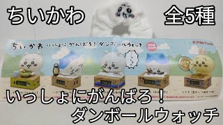 待望の再販で入手【ちいかわ　いっしょにがんばろ！ダンボールウォッチ】紹介