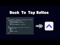 Back To Top Button : JavaScript