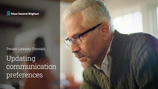 Updating Your Communication Preferences in Patient Gateway | Mass General Brigham