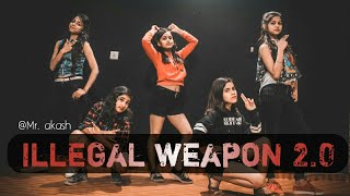 Illegal weapon 2 0 -|Street Dancer 3D | Varun D, Shraddha K | Dance cover | Choreographer mr.akash