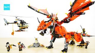 レゴ ニンジャゴー 伝説のエレメントドラゴン メリュジーナ 70653 セット説明 8:29～／ LEGO Ninjago Firstbourne