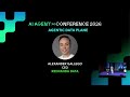 AI Agent Conference 2026: Alex Gallego presents the Agentic Data Plane