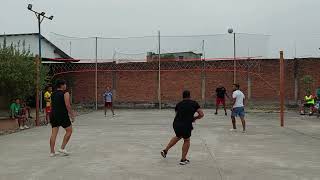 VOLEY BALZAR 23/11/2024 EL EQUIPO BALZAREÑO IMBATIBLES GUSANO,LUNES Y BUDA VS EL TRUO  D EMPALMEÑOS