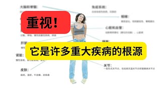 健康警示：一张图告诉你低度慢性炎症引发的重大疾病