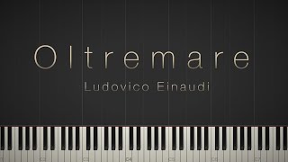 Oltremare - Ludovico Einaudi \\ Synthesia Piano Tutorial