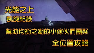 【天命2 Destiny 2】光能之上-『分裂』凱旋紀錄-企鵝全位置攻略《幫助均衡之潮的小傢伙們團聚》