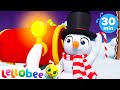 Santa's Reindeer Song | Baby Cartoons - Kids Sing Alongs | Moonbug