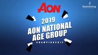 Aon National Age Groups Championship 2019 - Session 1