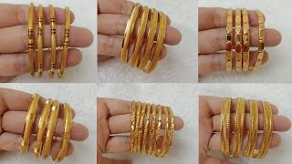 Gold bangles and bangles latest designs 2023.