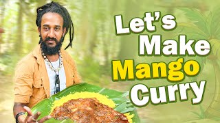 Let's make mango curry 😌🔪🍋🍽 #cooking #srilankafood #mangorecipe #mangocurry