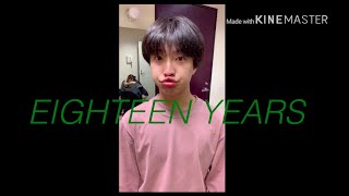 EIGHTEEN YEARS 【さくらしめじ 田中雅功１８歳バースデーソング】