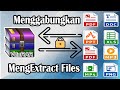 Cara Menggabungkan File Menjadi Satu Ke RAR/WinRAR dan MengExtract File RAR #rar #winrar @HAZSTAR