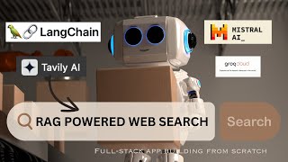 How to Build a Full-Stack RAG Powered Smart Web Searching AI Tool using Tavily, Langchain \u0026 Mistral