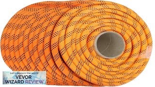 VEVOR 7/16 Inch Double Braid Polyester Rope 200 Feet Nylon Pulling Rope Review