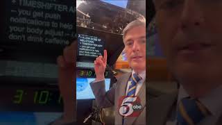 How do the teleprompters work at KSTP?