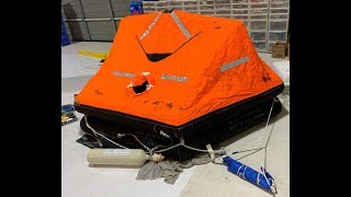 15 yr old Life Raft Inspected \u0026 Failed on our Beneteau 473 (SV Seabbatical)