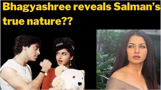 Bhagyashree reveals Salman’s true nature??