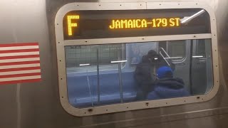 [EXTREMELY RARE] R179 (F) Train Via 6th Avenue Express @ 42nd Street Bryant Park [2025]