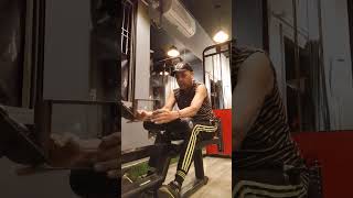 Wednesday 13.12.23 the seated up right front rowing for wings work out