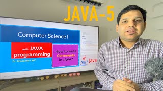 How to add Comments in Java? | Three types of Comments in Java Programming - JAVA 5