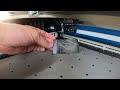 epilog fusion pro 24 laser setup demo cut