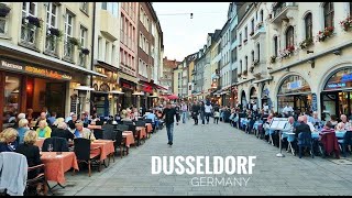 Walk in Dusseldorf, Germany. Walking tour in Europe city #germany#walking#youtube
