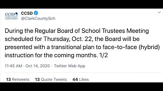 CCSD considers hybrid learning