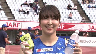 【第107回日本選手権】女子 砲丸投 決勝1位 ●郡 菜々佳●